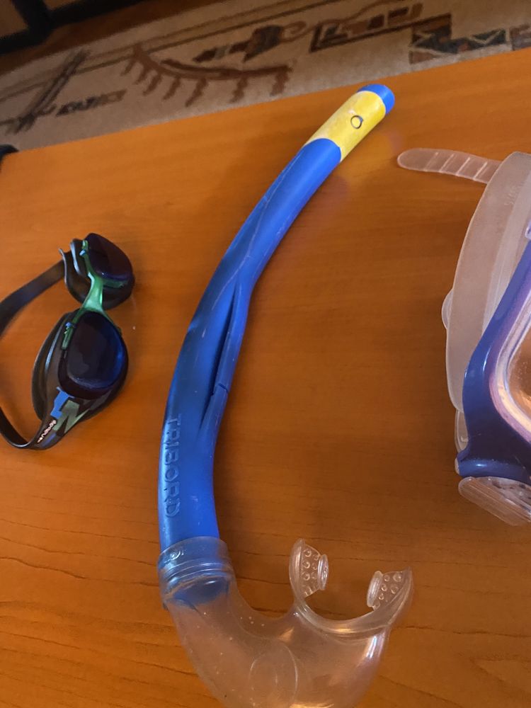 Set Ochelari scafandru inot snorkeling cu tub + cadou ochelari nabaiji