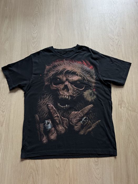 Tricou stil ed hardy vintage baggy