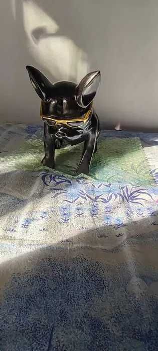 tablou catel buldog francez statuie statueta bibelou
