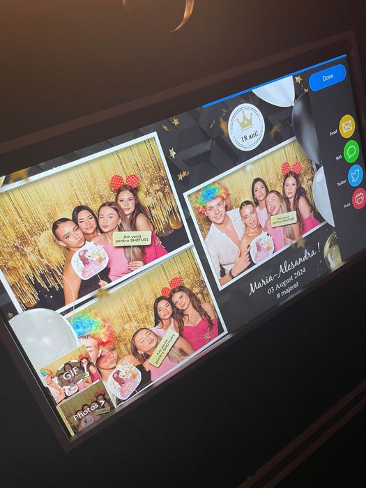 Cabina foto pentru evenimente