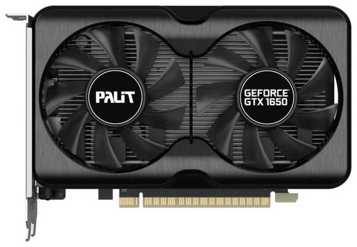 nVidia Palit 1650 GTX 4 GB GDDR6 DVI HDMI DisplayPort 6 pin
