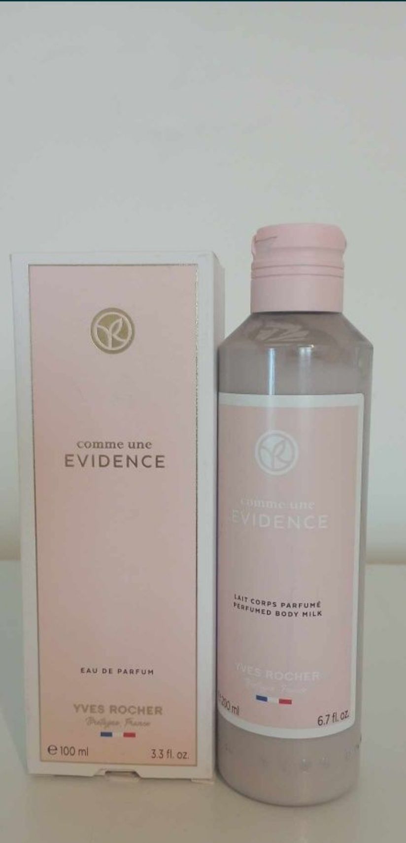 Set comme une evidence 100ml si  lapte parfumat