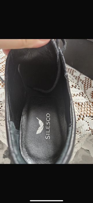 Pantofi din piele pentru bărbați Silesco