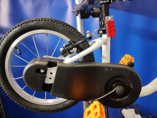 Bicicletă Discover 100 14" alb copii - produs resigilat Decathlon