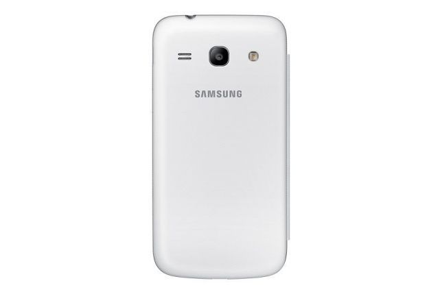 Husa originala Samsung Galaxy Core Plus G3500 EF-FG350NWEGWW + stylus