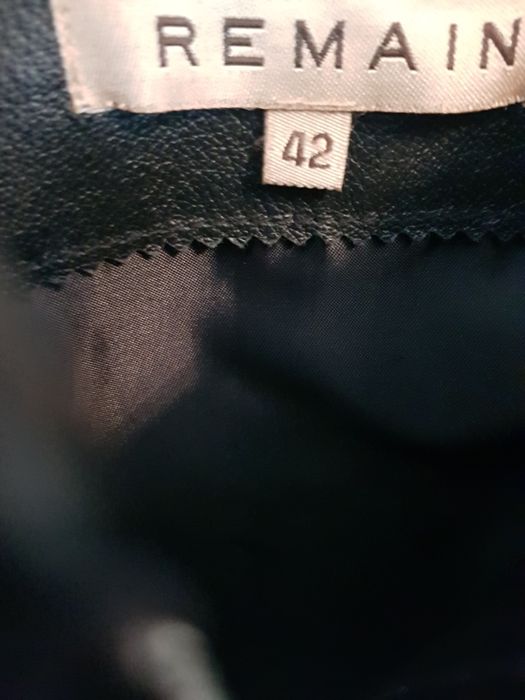 Jacheta piele naturala marca danezã REMAIN Birger Christensen