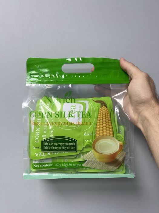 Кукурузный чай. Оригинальная упоковка. Очищение детоксикация.