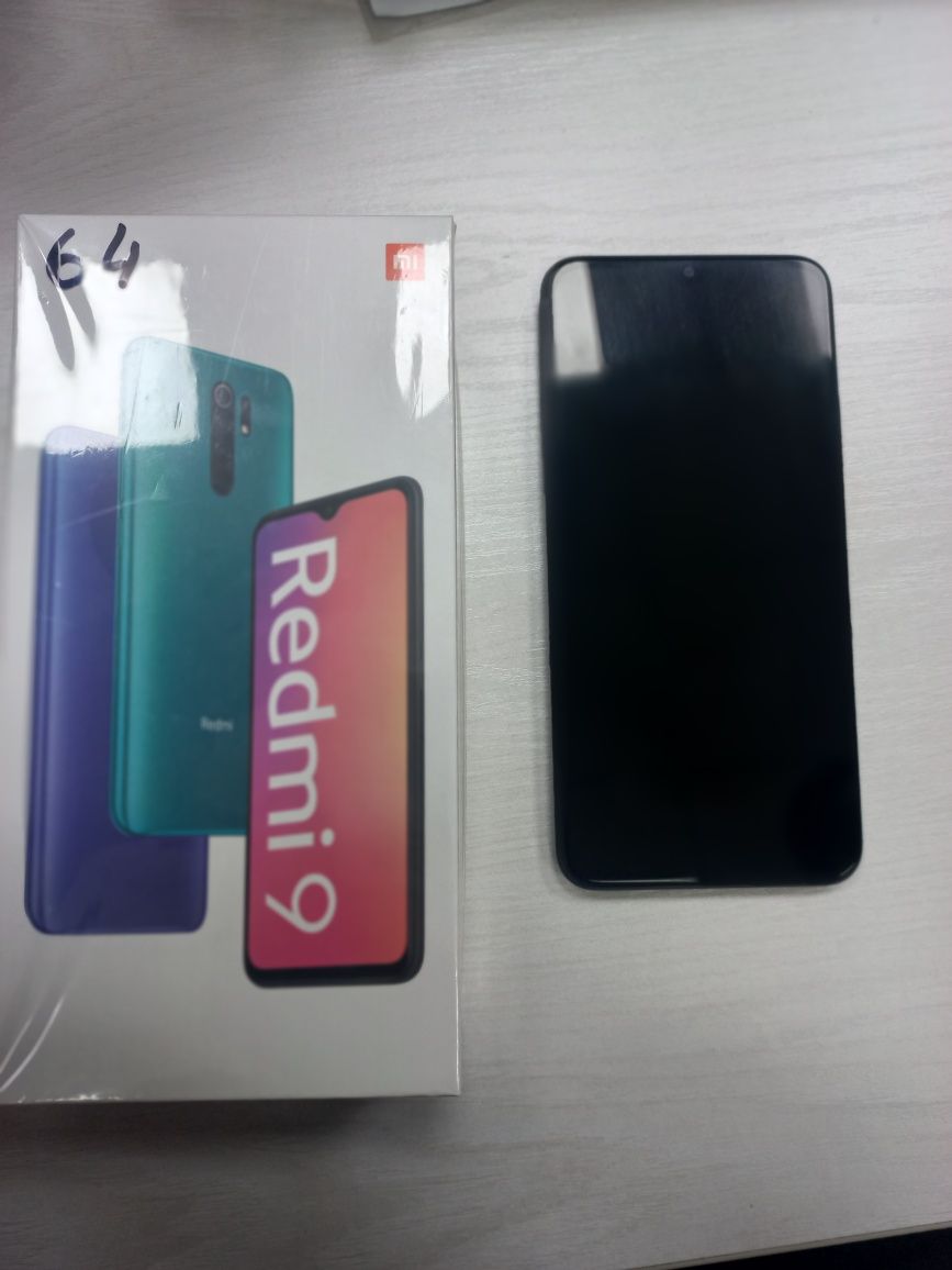 Redmi 9 64 gb rangi qora