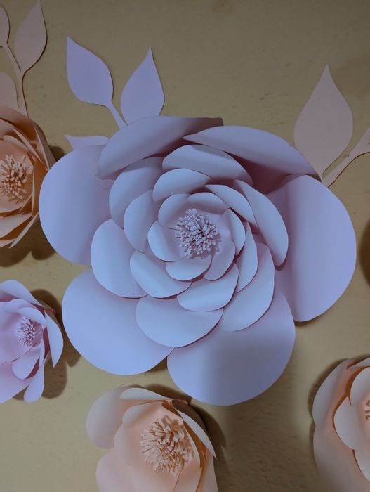 Decorațiune perete din hârtie !