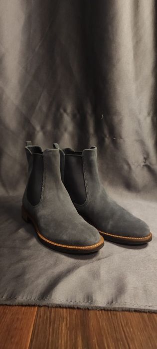 Ботинки Ecco серые