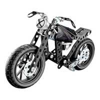 Set metalic de asamblare motocicleta 3D, 117 piese