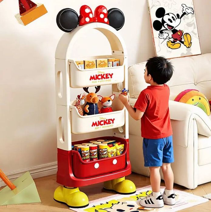 Детская  этажерка камод  Mikki mouse для спальной  детской комнаты