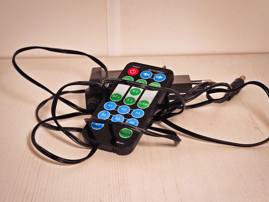 Lumina Disco Magic Ball Multicolora de petrecere cu telecomanda