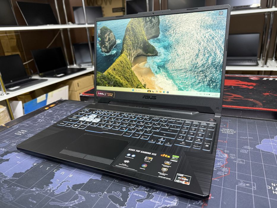 Игровой Asus TUF Gaming A15 - Ryzen 7-7435HS/16Gb/512Gb/RTX2050
