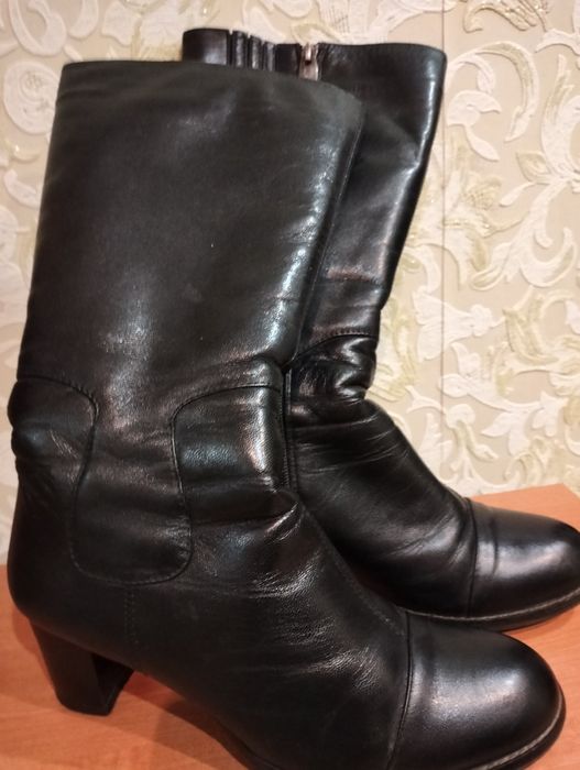 Сапоги женские теплые