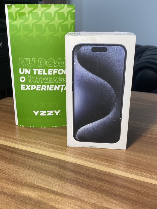 iPhone 15 Pro • 128 GB • Blue Titanium