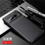 Google Pixel 8 PRO - Husa Silicon Carbon Anti Soc Neagra