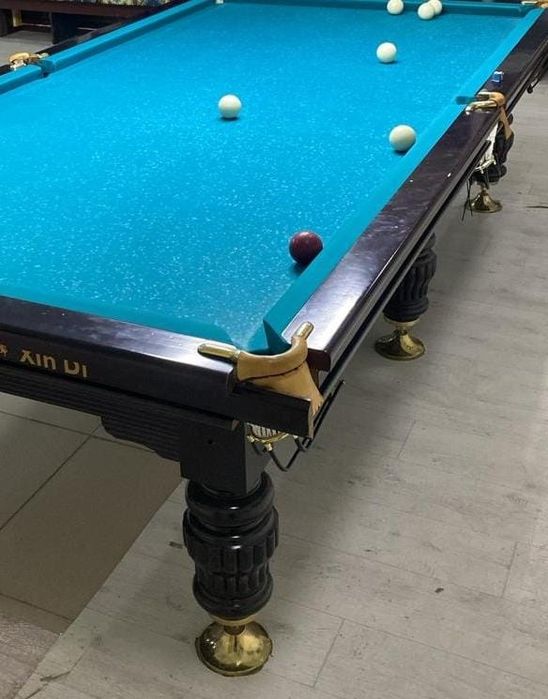 Билярдный стол 10 фудтық үйге немесе банияларға қойғанға әдемі кетеді