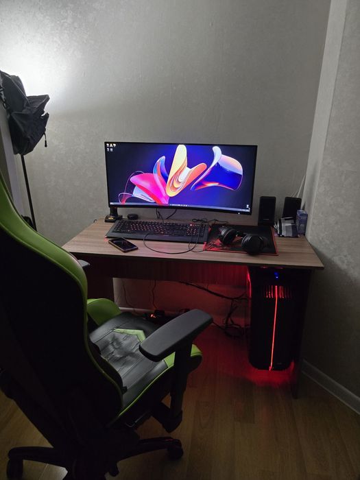 Игровой компьютер в сборе