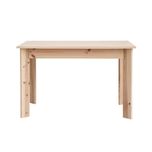 Трапезна маса от иглолистен масив - 120х80 см