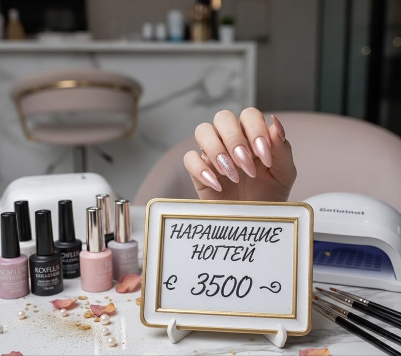 Маникюр и педикюр на дому