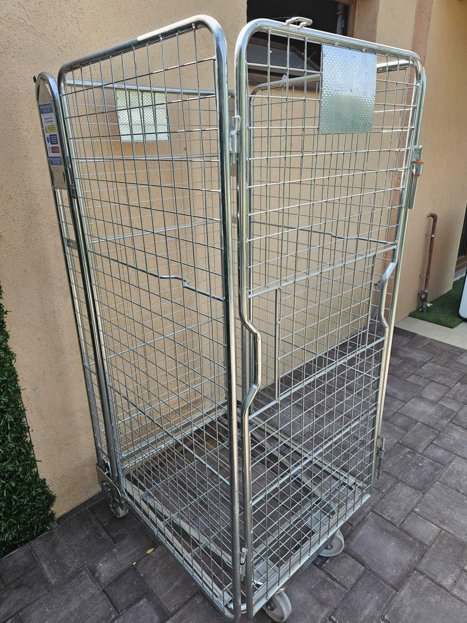 Carucior Transport tip cusca 80cmx70cmx170cm, Capacitate 500kg