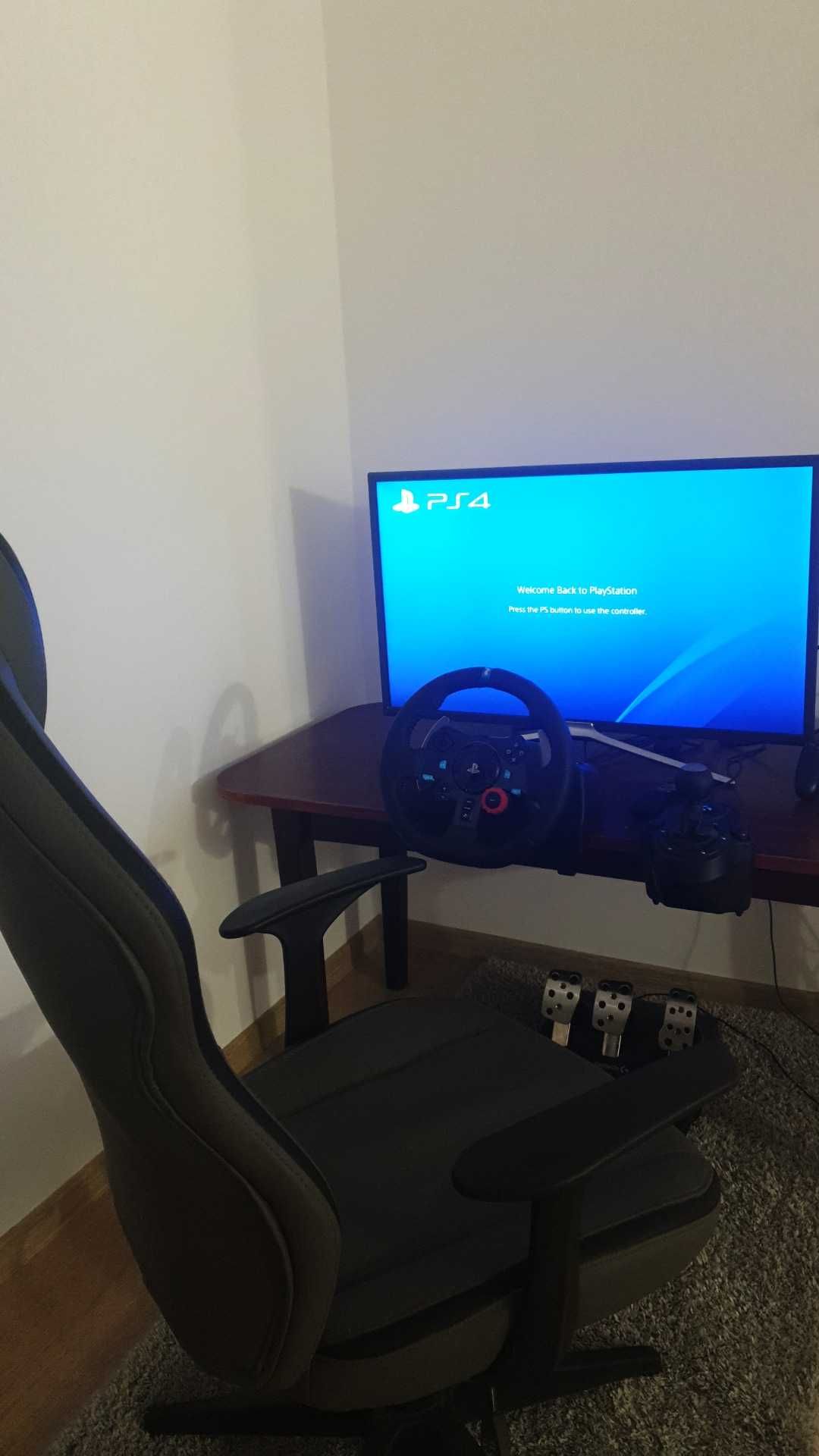 Volan Logitech G29 + Schimbator + The Crew 2