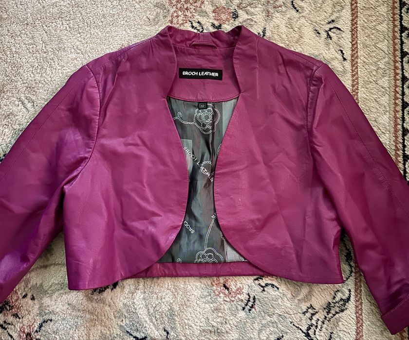 Късо кожено яке