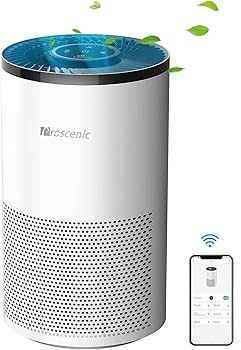 Интелигентен Пречиствател за въздух Proscenic A8 + 2 HEPA филтъра!