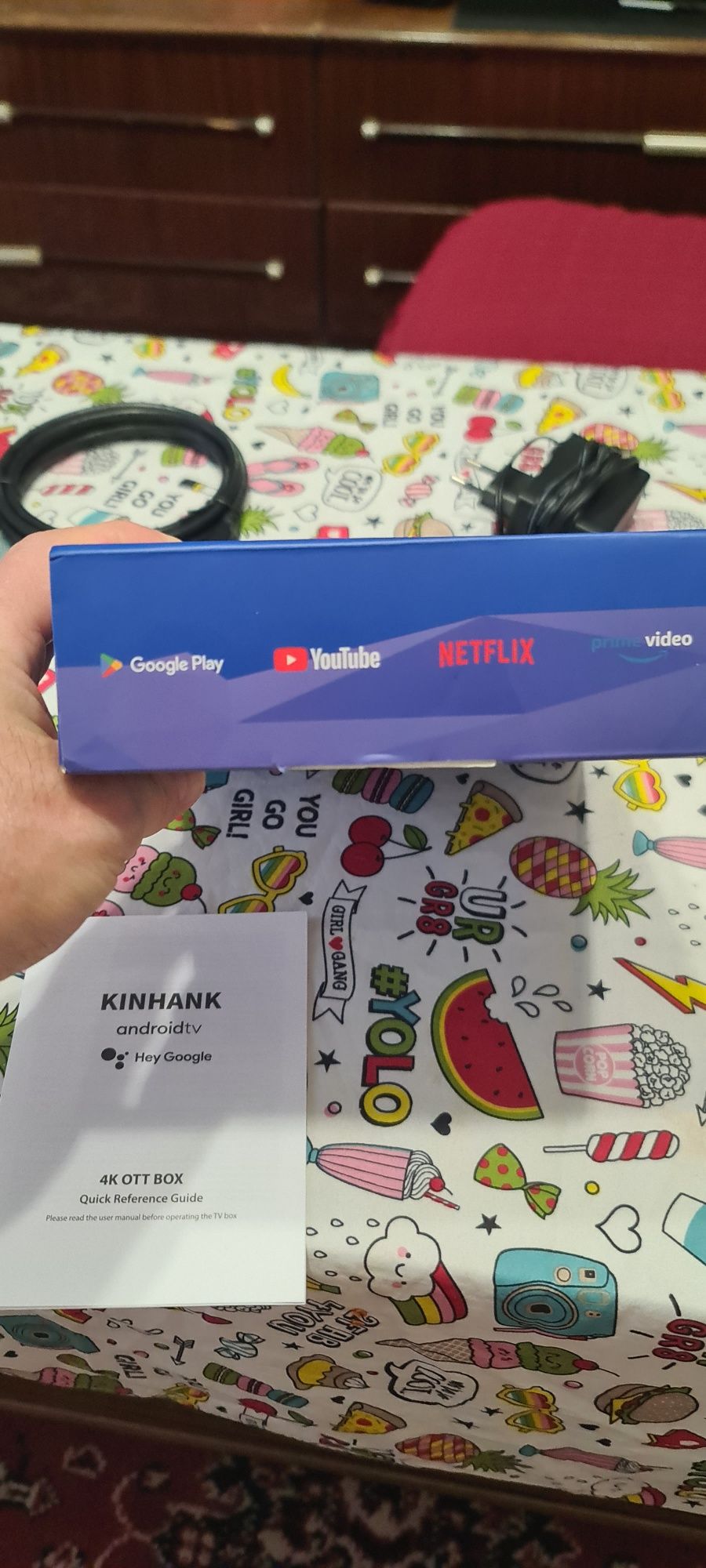 Android tv box Kinhank G1 с Долби вижън и долби атмос