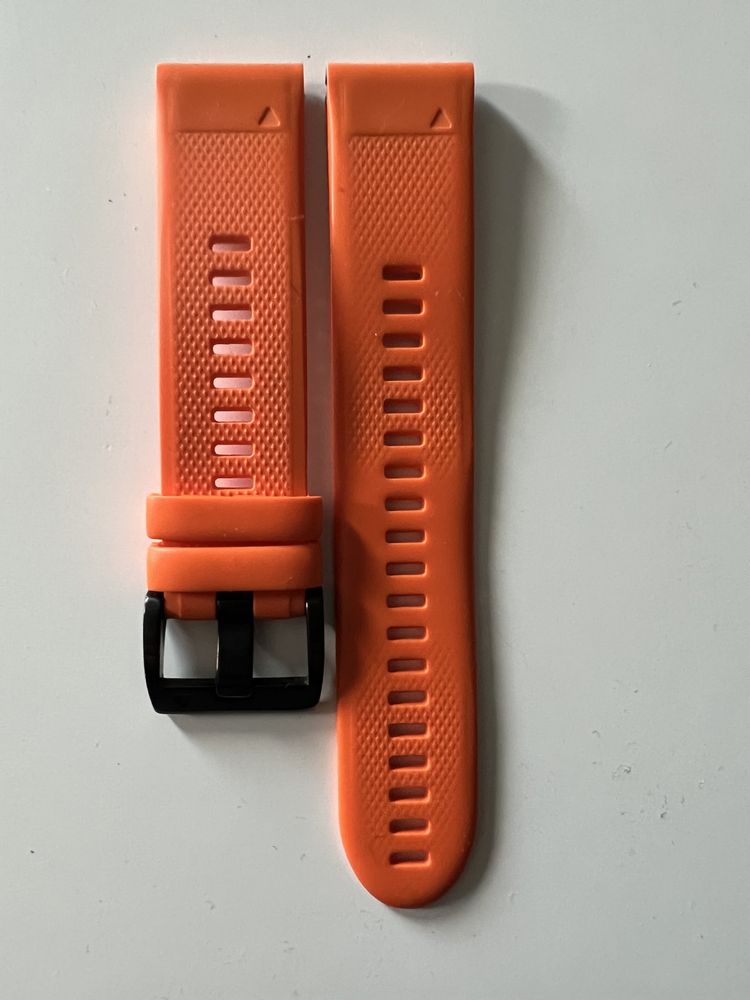 Curea Garmin QuickFit 22 -originala- silicon -orange