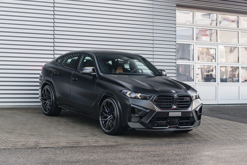 Lip buza prelungire bara fata BMW X6M F96 X5M F95 Facelift Lci 2024+