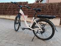Bicicleta electrica Pegas Comoda Dinamic Alb