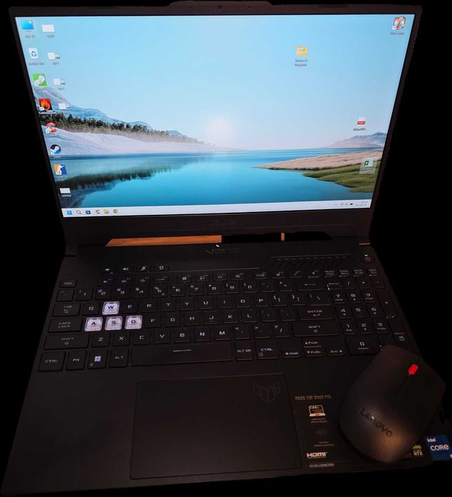 Laptop ASUS TUF Fx 517, i5 12450h/8 core/16 Gb Ram Ddr 5/4800/RTX 3050