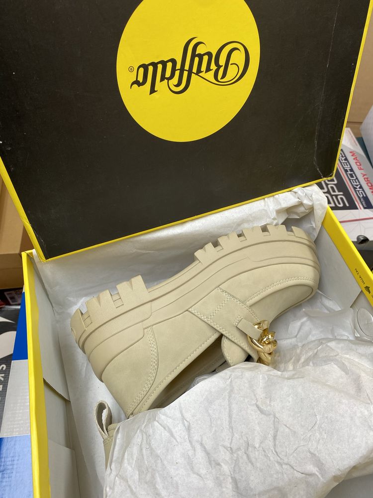 Дамски  лоуфъри Buffalo Vegan Nubuck cream