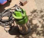 Pompă inox multietajată cu plutitor – Folosită la apă reziduală