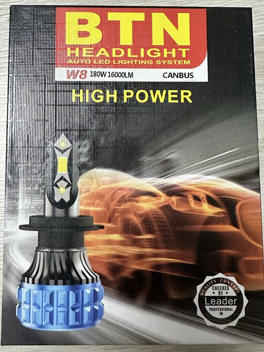 Bec led H11 / 180w / 16000Lm / 12 V - Pret redus