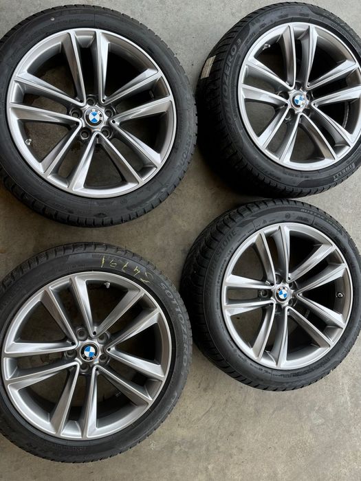 Vând jante originale BMW G11-G12 seria 7 pe 19” cu anvelope de iarnă