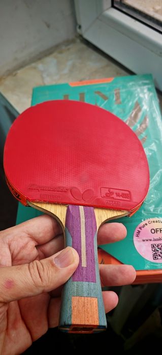 Paleta HM Blades ALC off cu Dignics 09c și Tenergy 05 hard