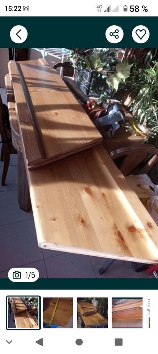 Vând blat lemn masiv