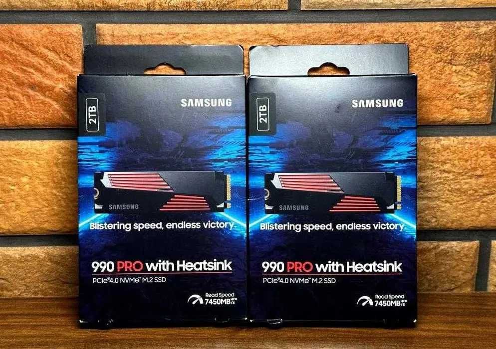 Samsung 990 PRO 2TB heatsink + Гарантия [Korea]