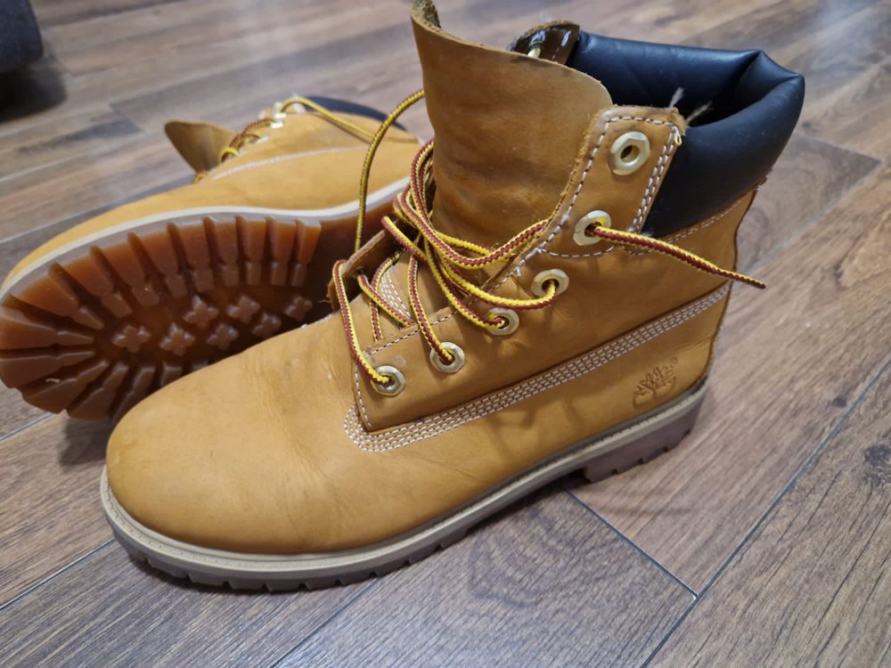 Timberland - Ghete/bocanci 6IN PREM BOOT - 12909 wheat - 39,5