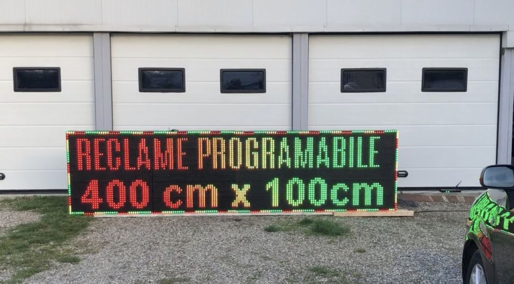 Reclame led programabile mari