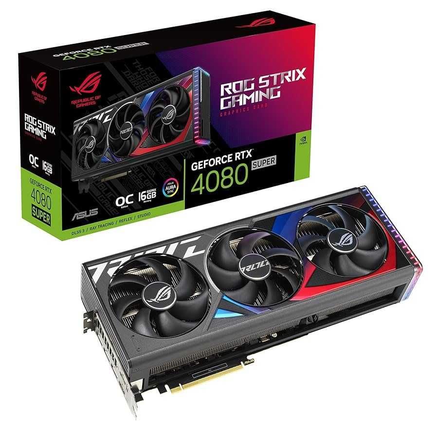 Видеокарта ASUS GeForce RTX 4080 SUPER ROG Strix