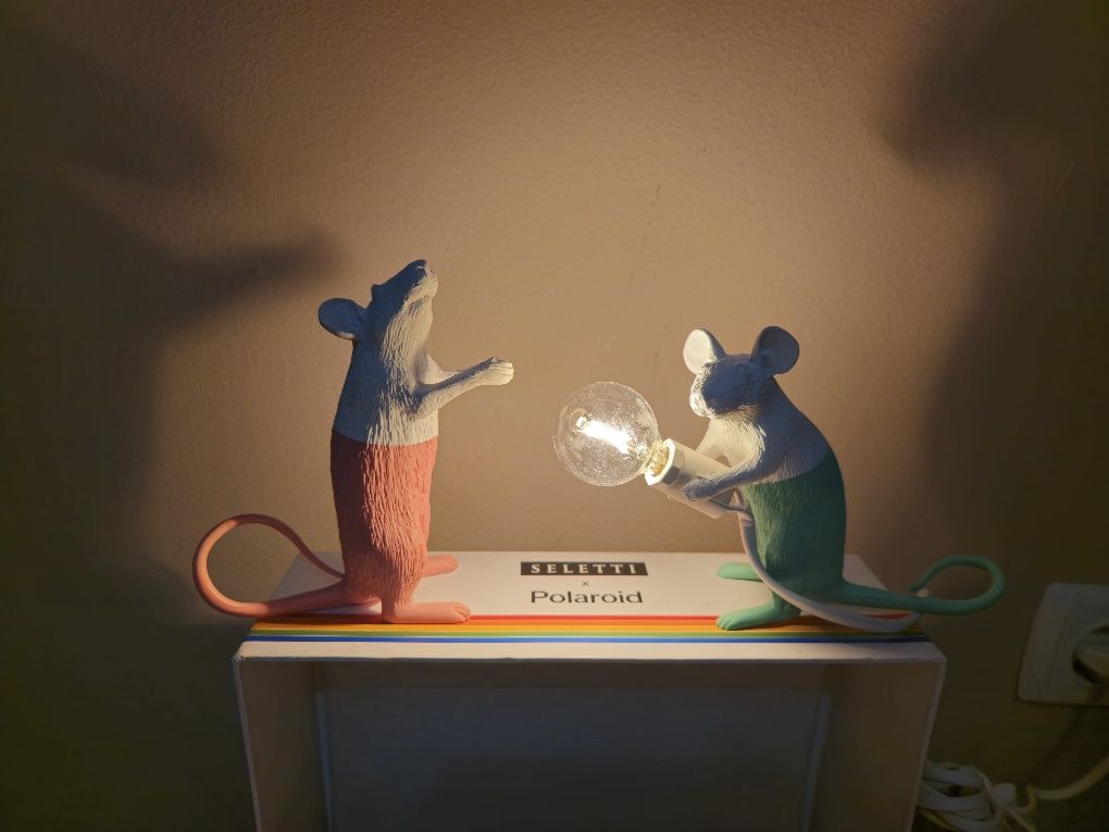 Seletti and Polaroid нощна лампа