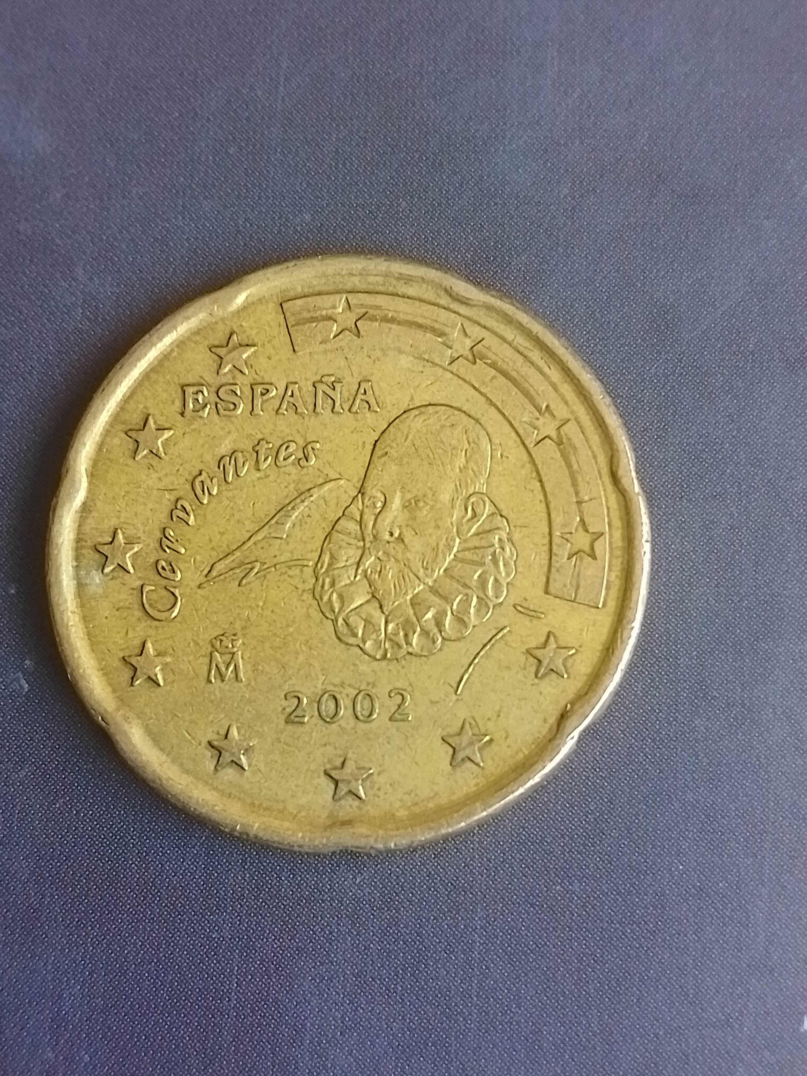 Монета 20 euro centa