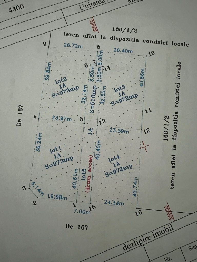 Teren intravilan de vanzare