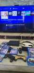 Kit PS4 Slim 1TB + ochelari PS VR Gen 2 +20 jocuri + Toate Accesoriile