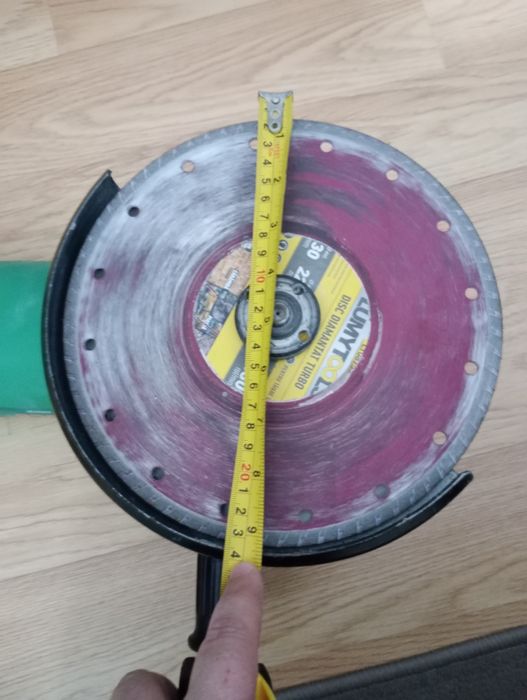 Flex electric mare cu disc de diamant