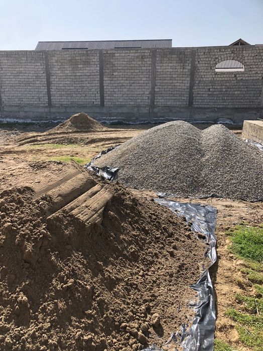 Тош кум песок щебень